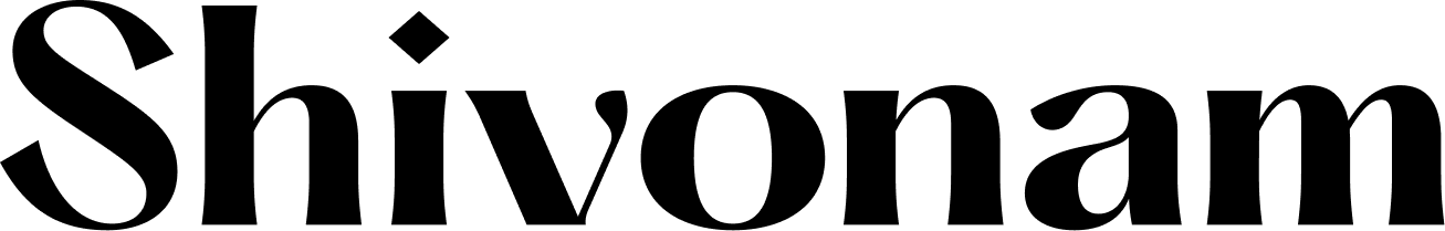 Shivonam spiritual brand logo rooted in devotion and sacred living